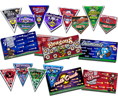 banners and pennants about team banners 4 u